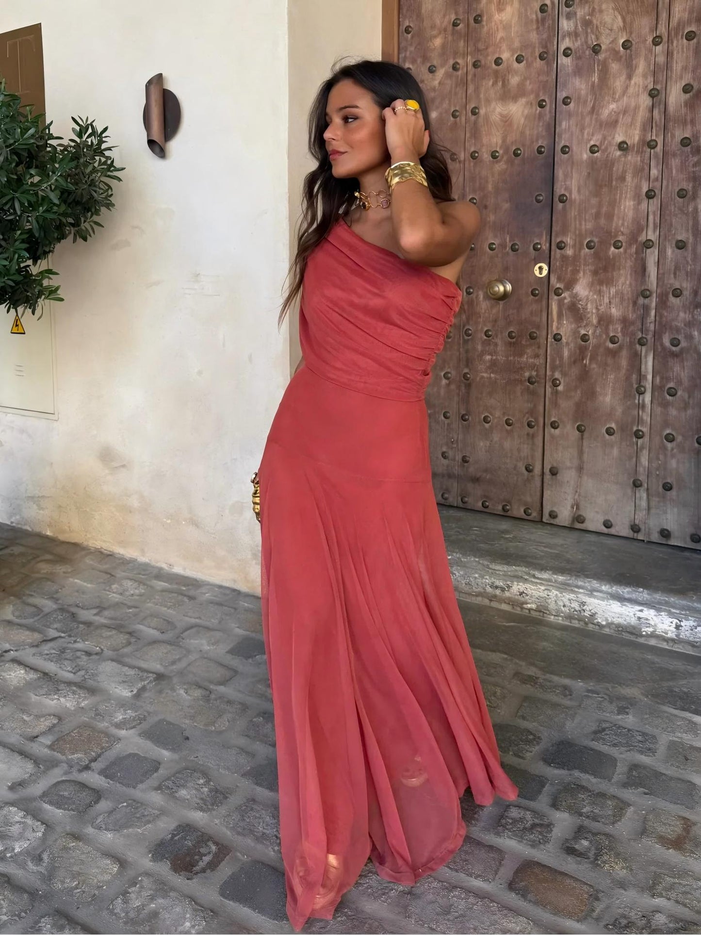 Vestido maxi ligero
