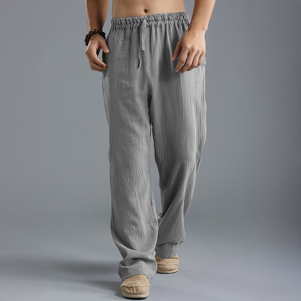Pantalón de lino transpirable