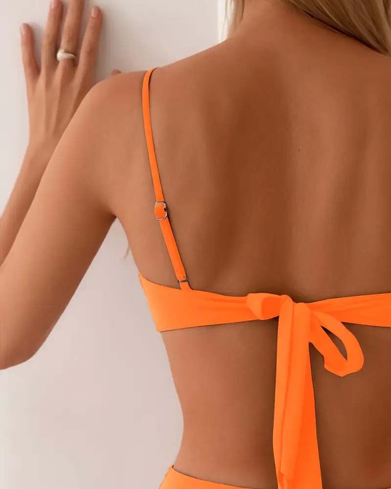 Bikini de dos piezas sexy y a la última
