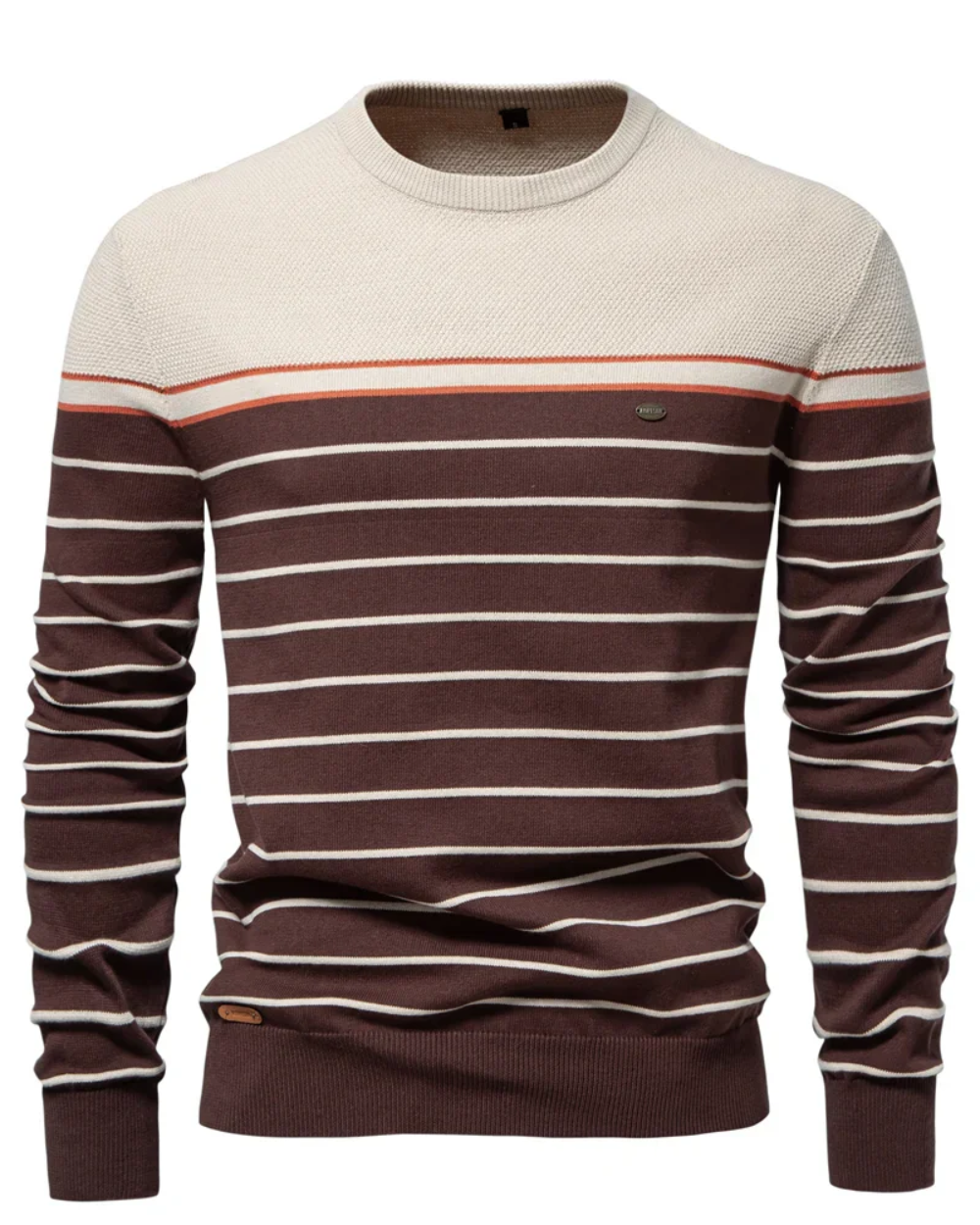 Jersey de hombre con diseño de rayas