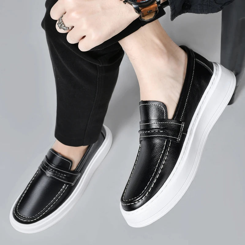 Mocasines de piel de primera calidad
