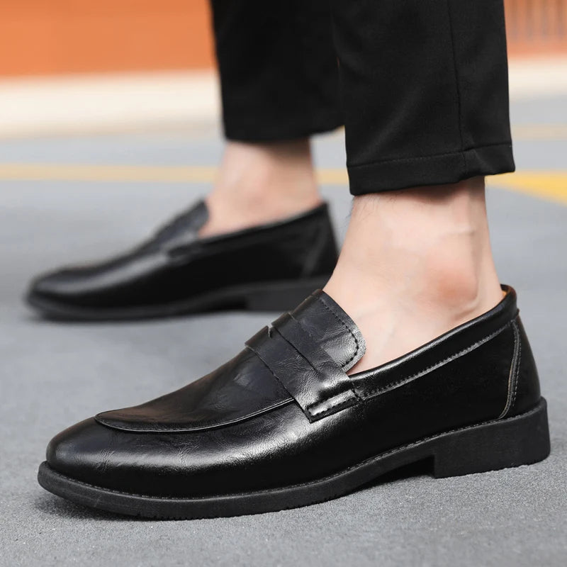Mocasines de piel Chic