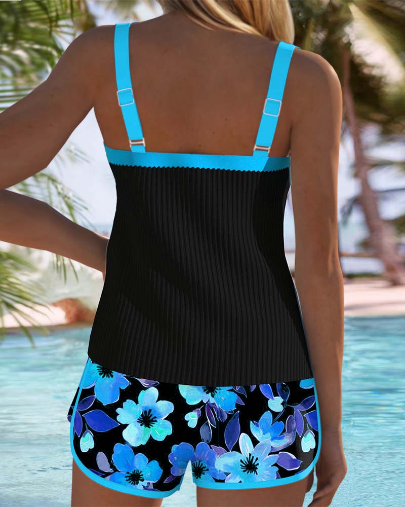 Élise | Tankini de Dos Piezas Elegante