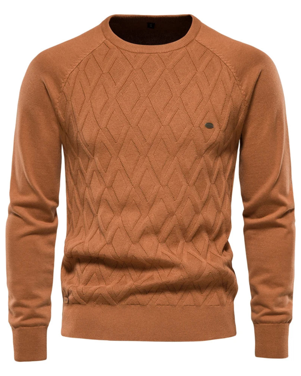 Jersey de hombre con diseño a cuadros V2