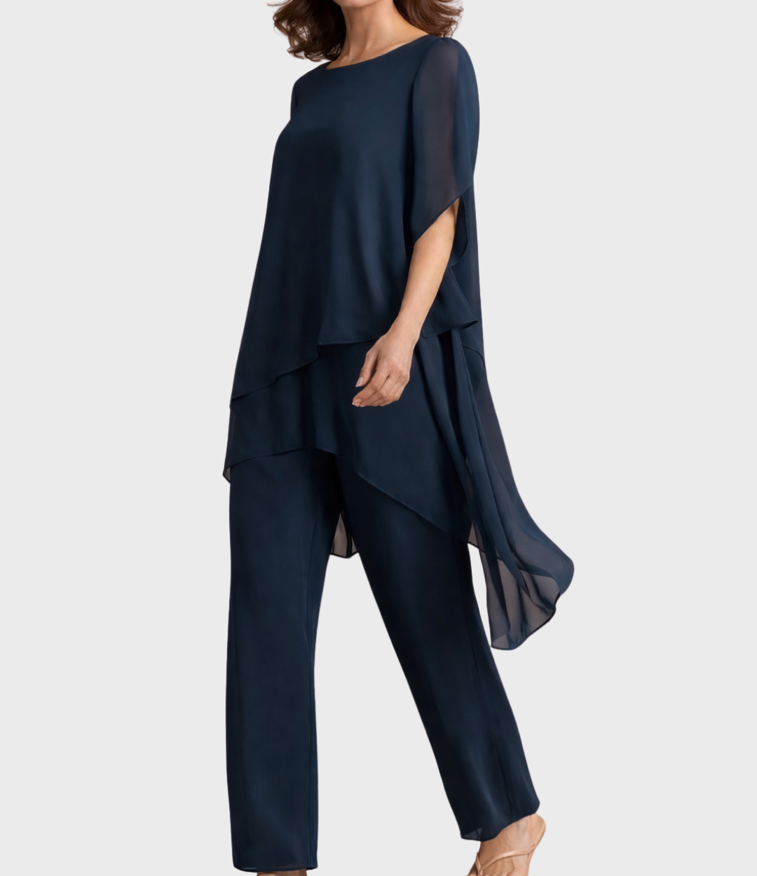 Conjunto elegante y fluido