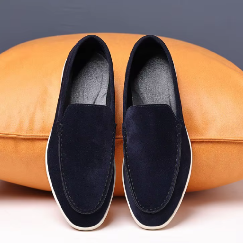 Mocasines clásicos de ante
