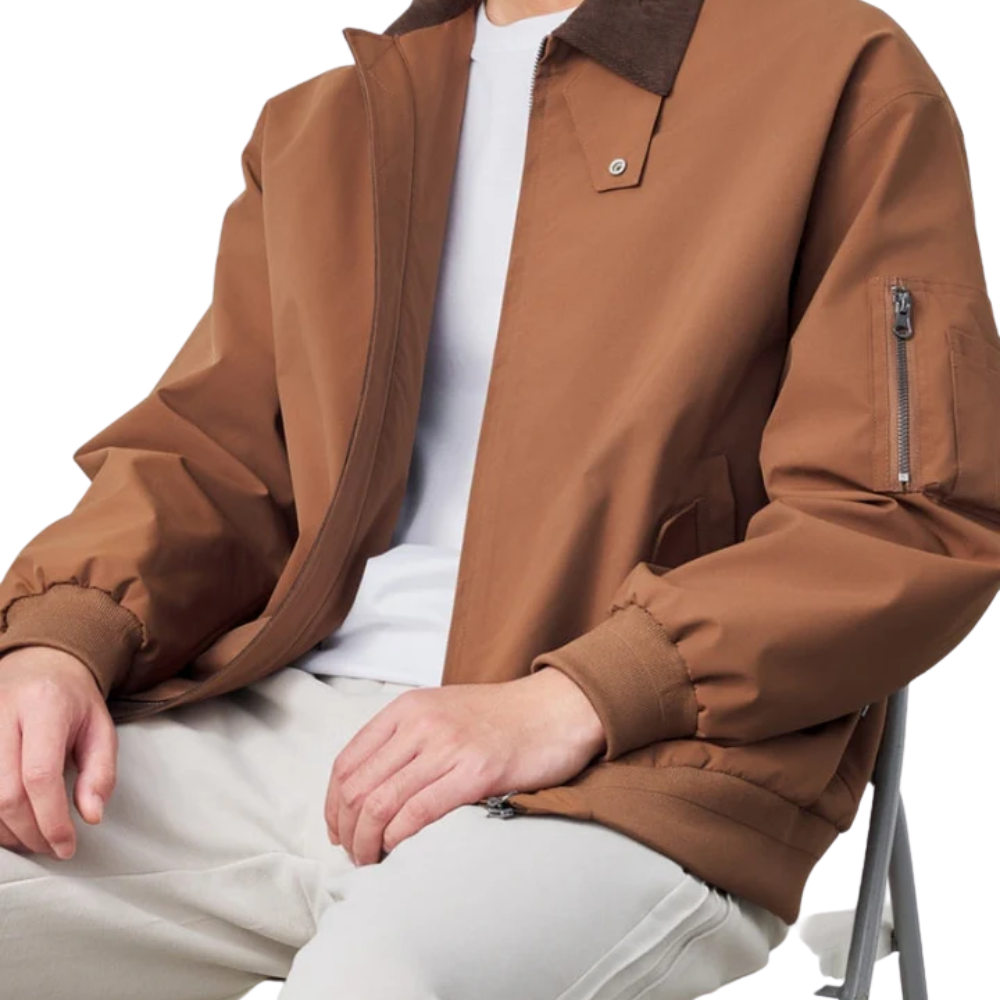Elegante chaqueta Harrington