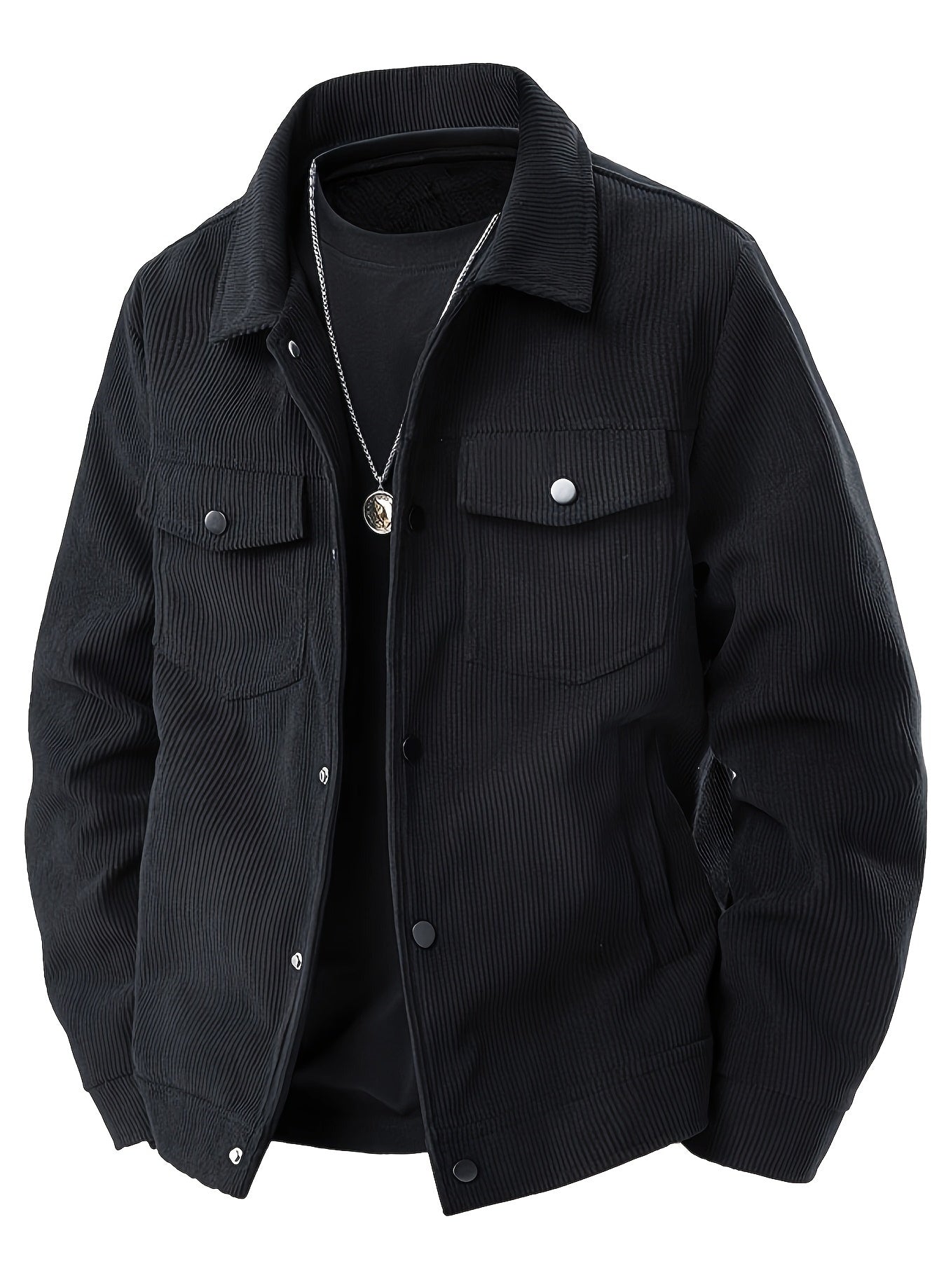 Elegante chaqueta de pana
