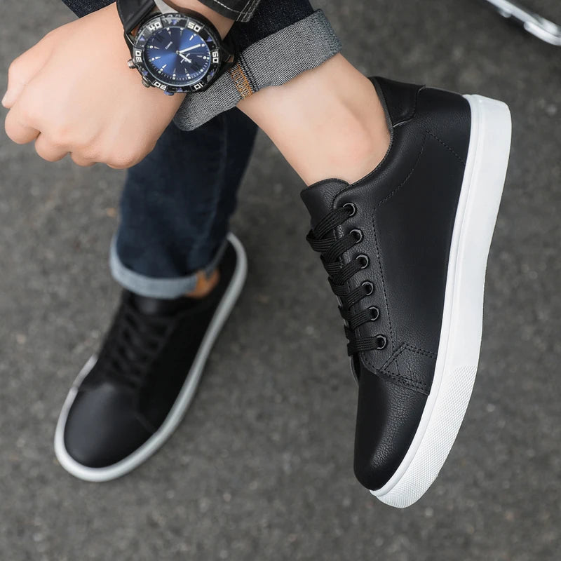 Elegantes zapatos de piel