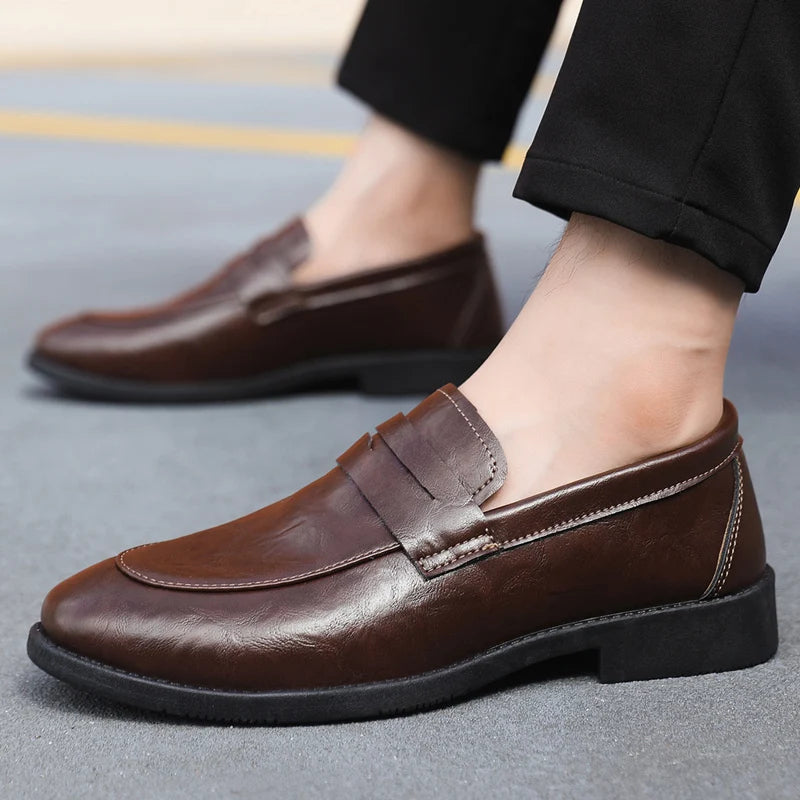 Mocasines de piel Chic