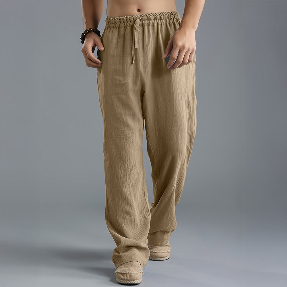 Pantalón de lino transpirable