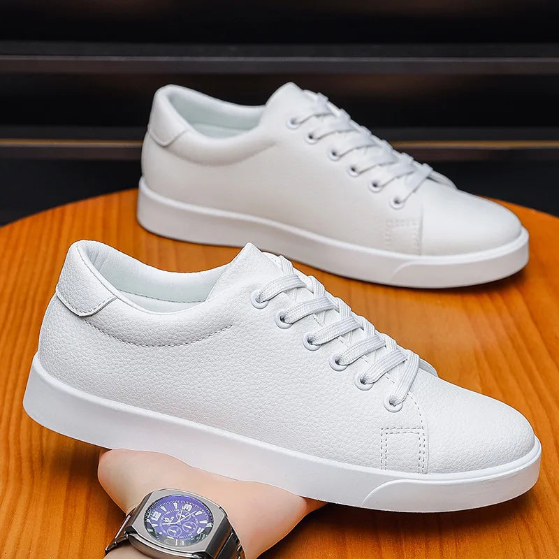Elegantes zapatos de piel