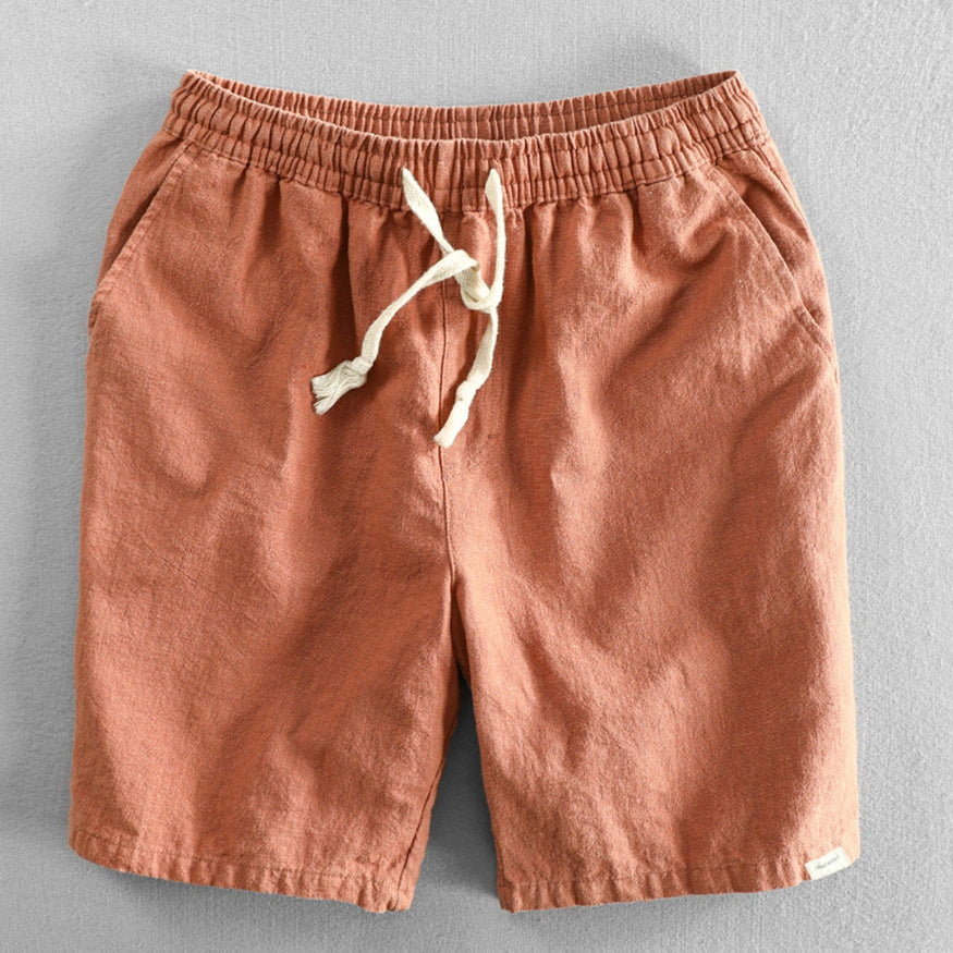 Pantalones cortos de algodón de estilo japonés