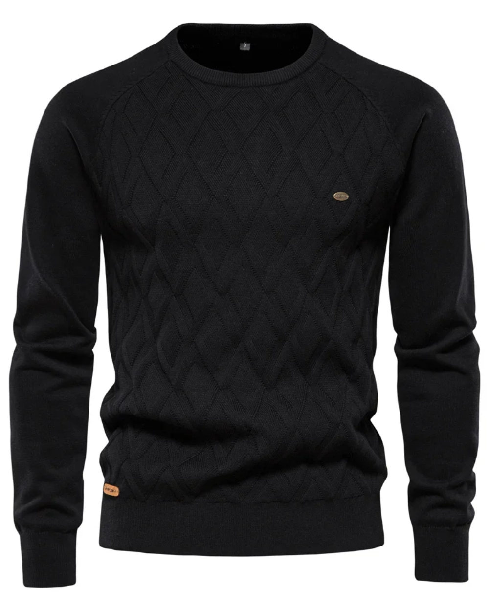 Jersey de hombre con diseño a cuadros V2