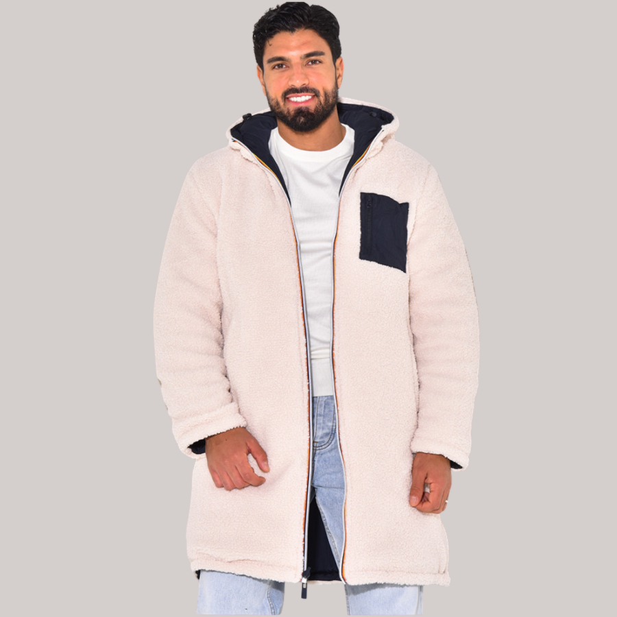 Elegante chaqueta polar de invierno