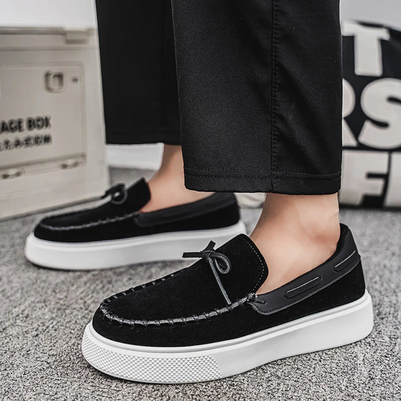 Elegantes zapatos de ante
