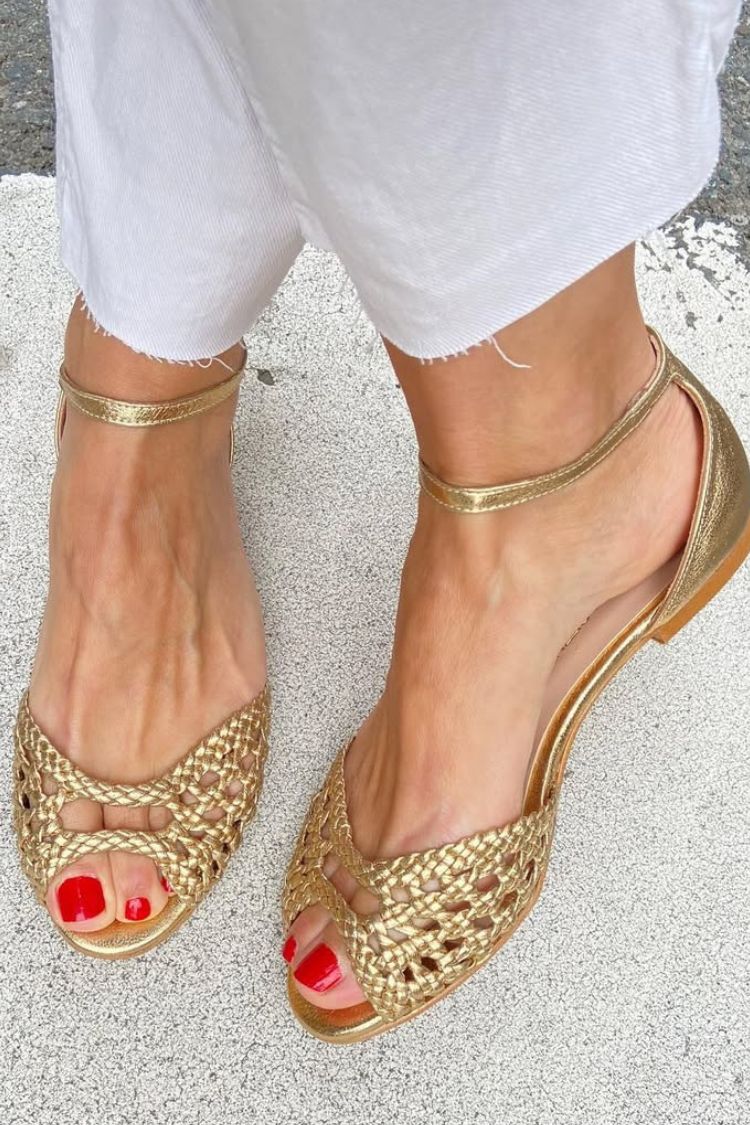 Araceli - Sandalias Trenzadas Elegantes para Verano
