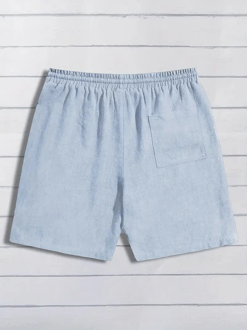 Pantalones cortos de lino