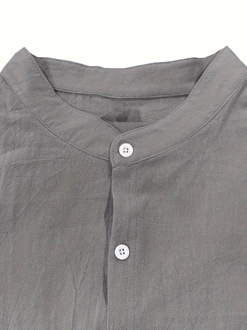 Elegante camisa de lino