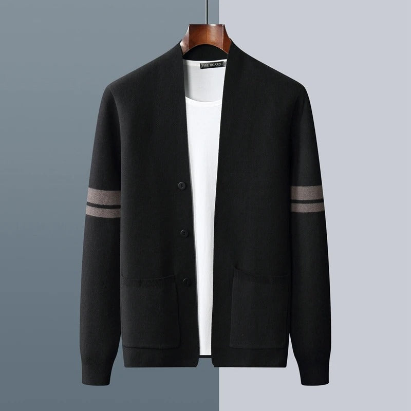 Elegante cárdigan para hombre