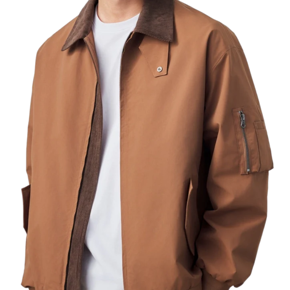 Elegante chaqueta Harrington