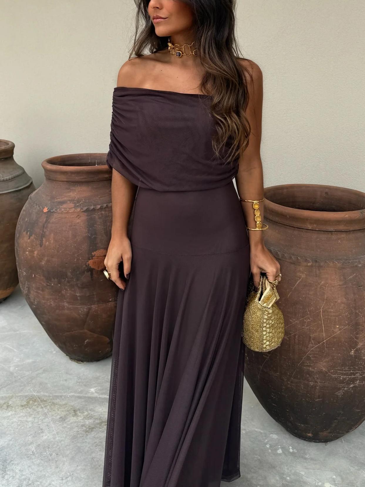 Vestido maxi ligero