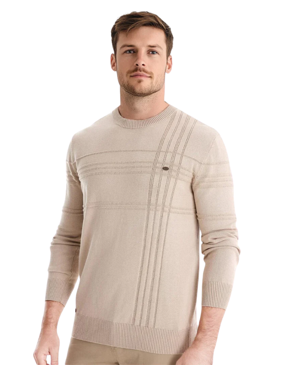 Jersey de hombre con diseño a cuadros