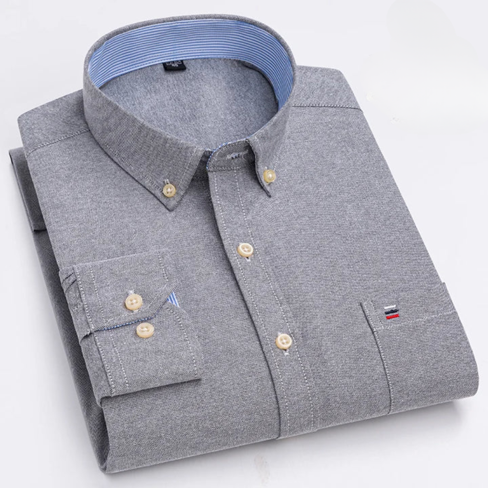 Camisa casual de algodón