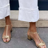 Almudena - Tacones Elegancia para el Día a Día para Verano