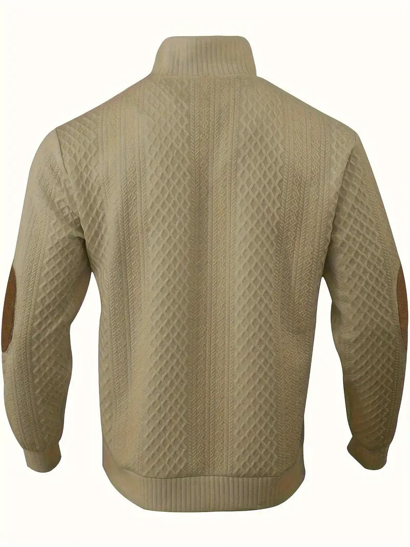 Elegante jersey de botones
