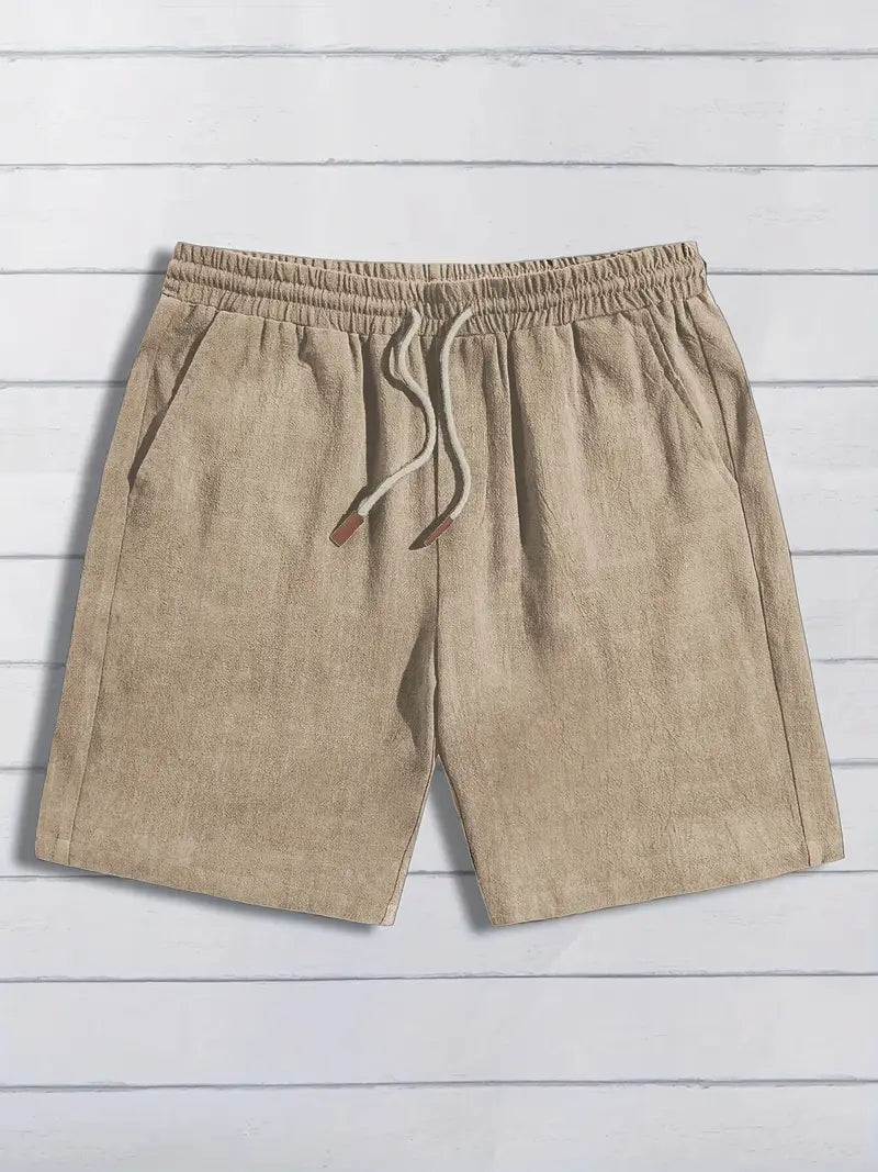 Pantalones cortos de lino