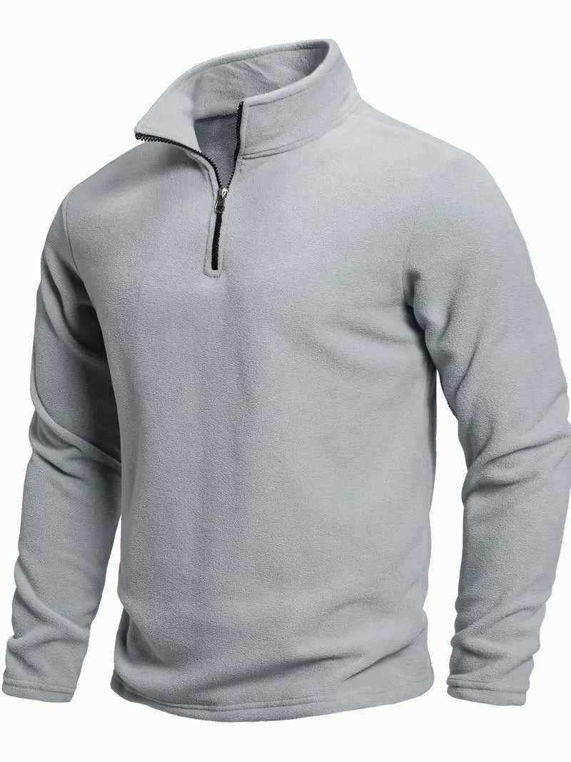 Jersey de manga larga con cremallera