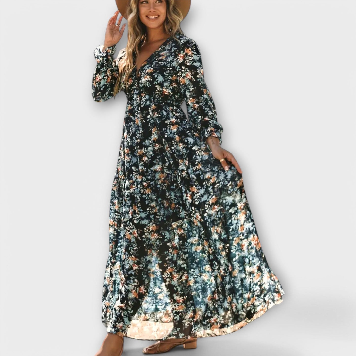Vestido Elegante Drapeado
