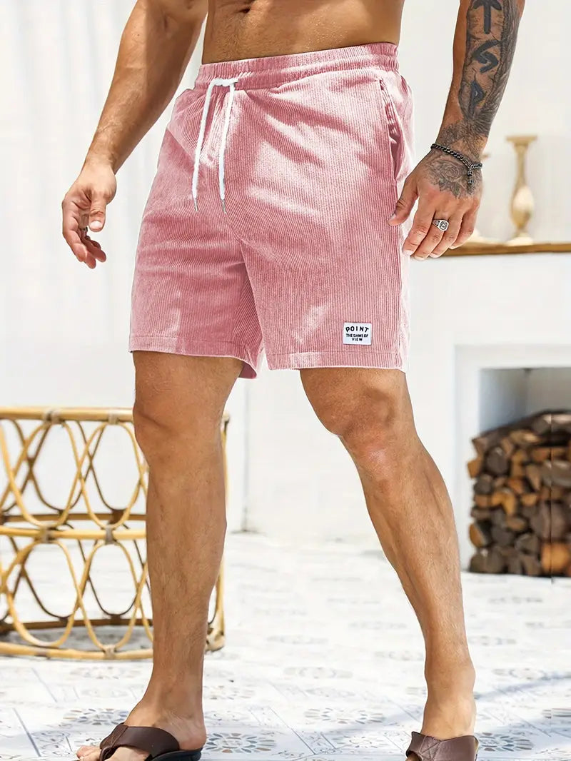 Pantalones cortos casuales para hombre