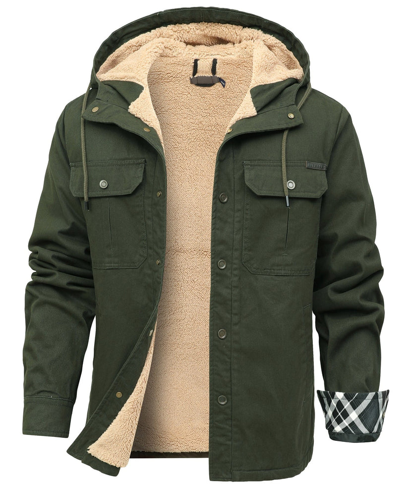 Elegante chaqueta polar