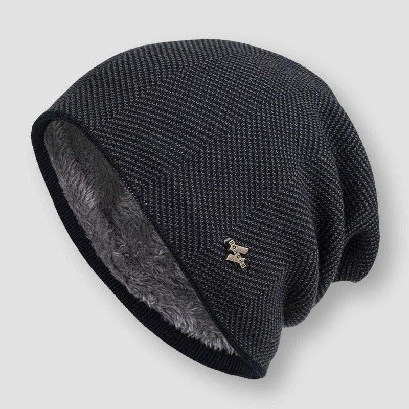 Gorro de punto térmico