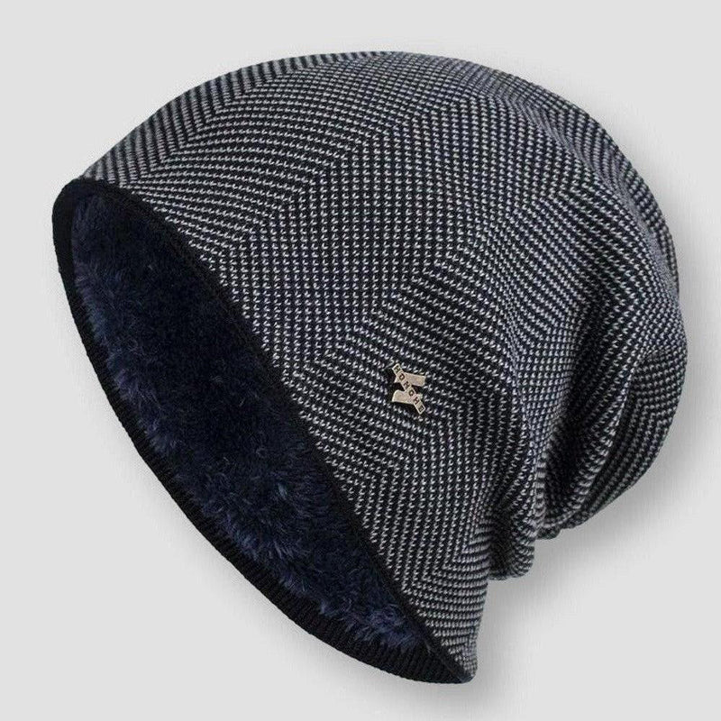 Gorro de punto térmico