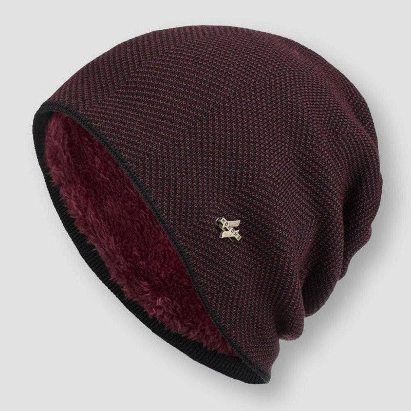 Gorro de punto térmico