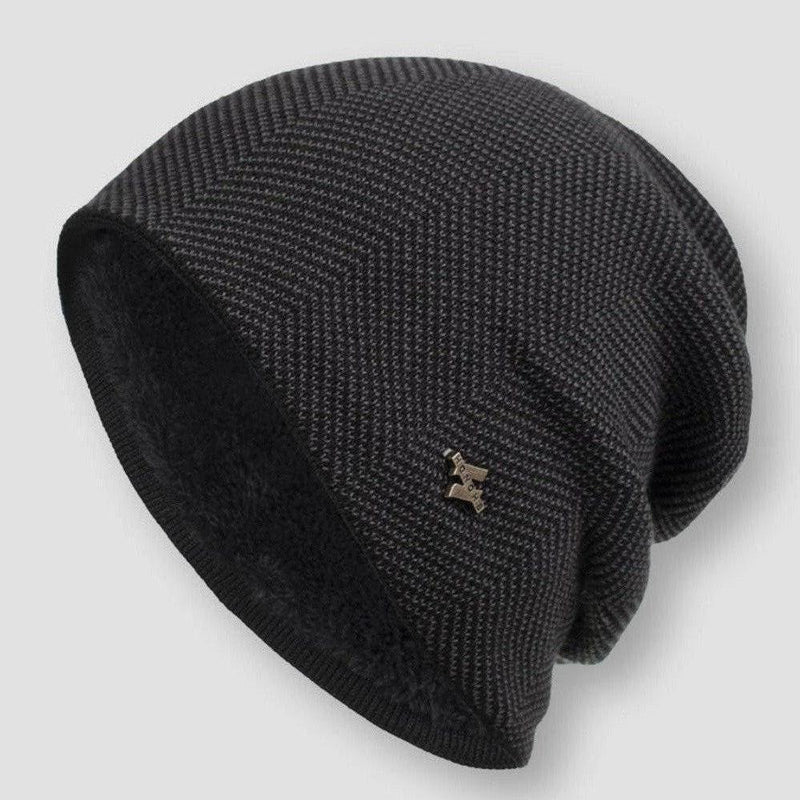 Gorro de punto térmico