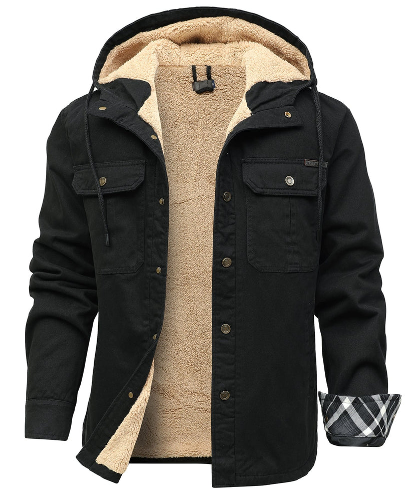 Elegante chaqueta polar