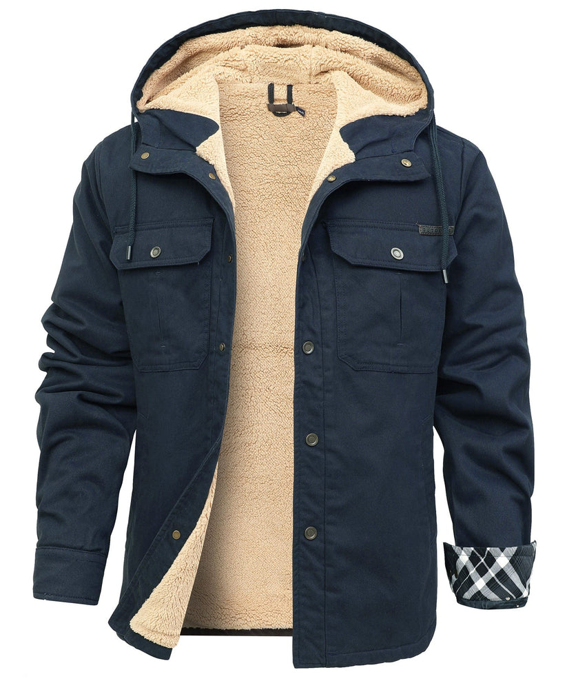 Elegante chaqueta polar