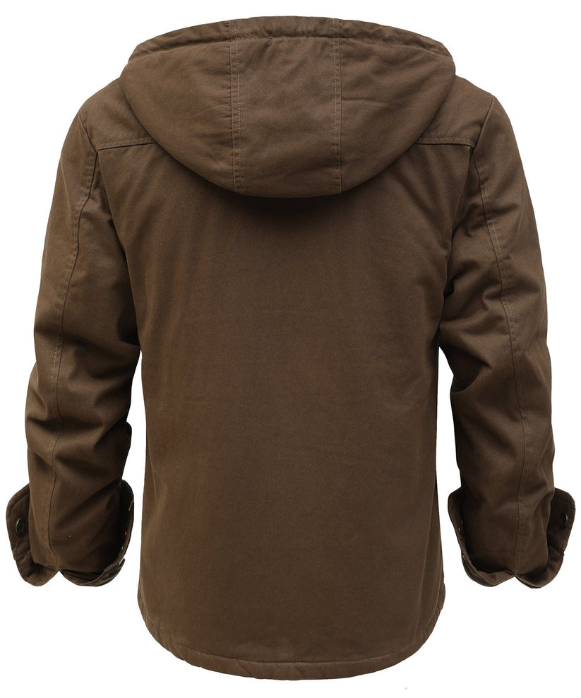 Elegante chaqueta polar