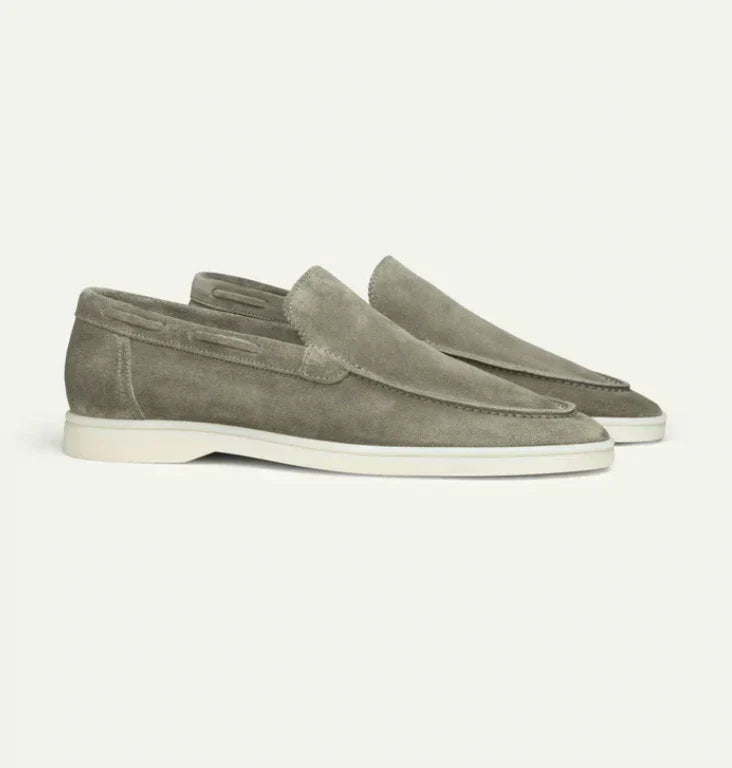 Mocasines de ante