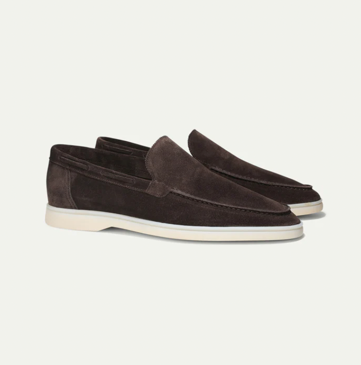 Mocasines de ante
