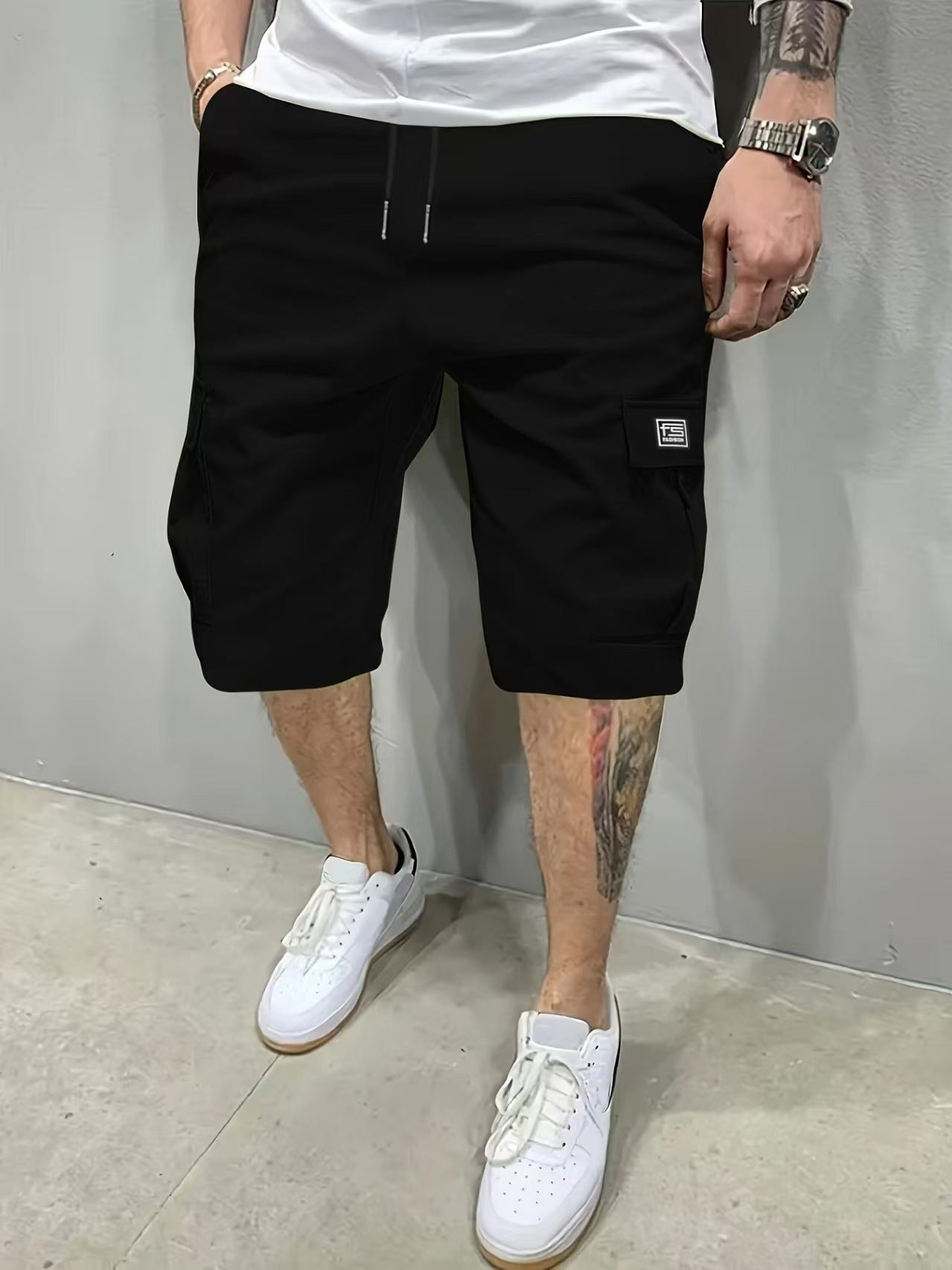 Pantalones cortos cargo elegantes