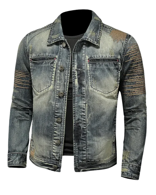 Chaqueta vaquera retro