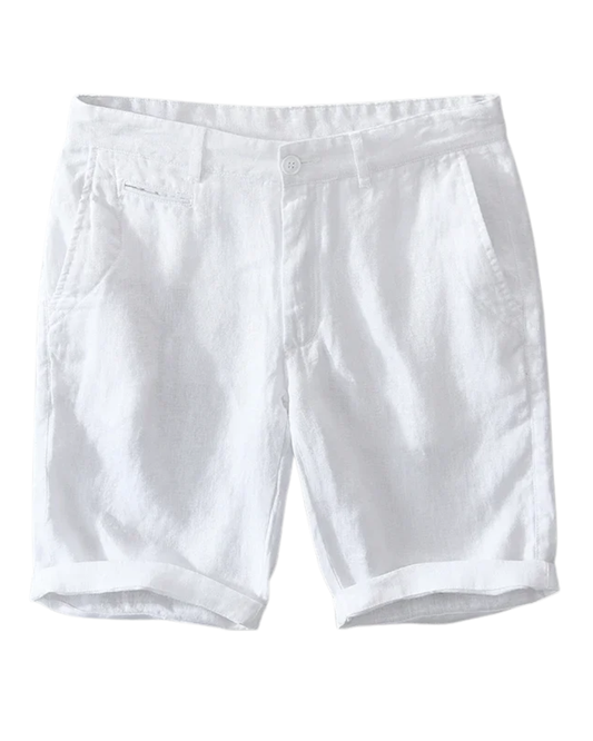 Pantalones cortos de lino de alta calidad