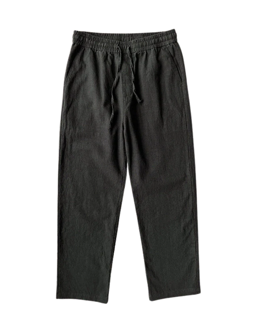 Pantalones de lino de alta calidad