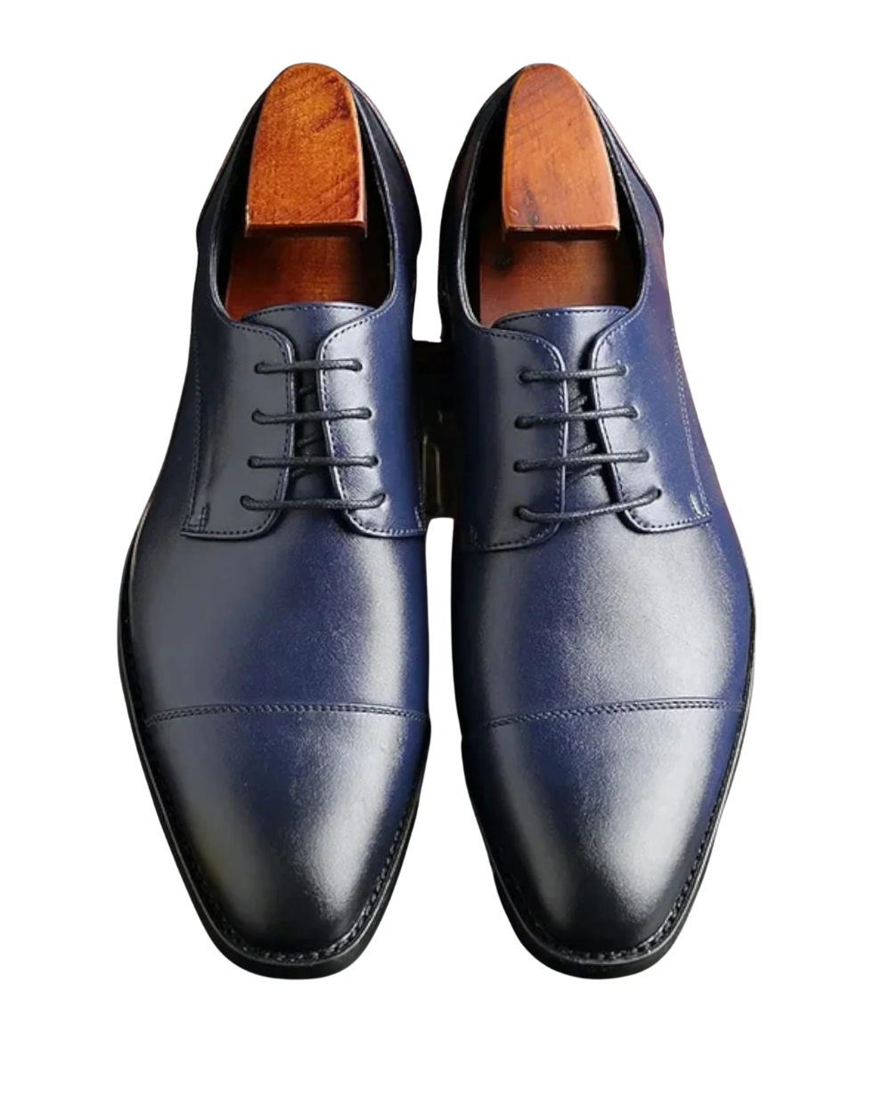 Elegantes zapatos de vestir de piel