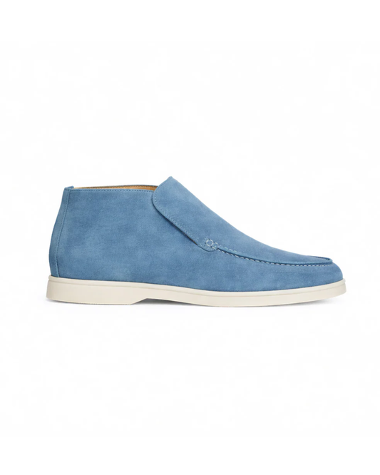 Mocasines elegantes de ante